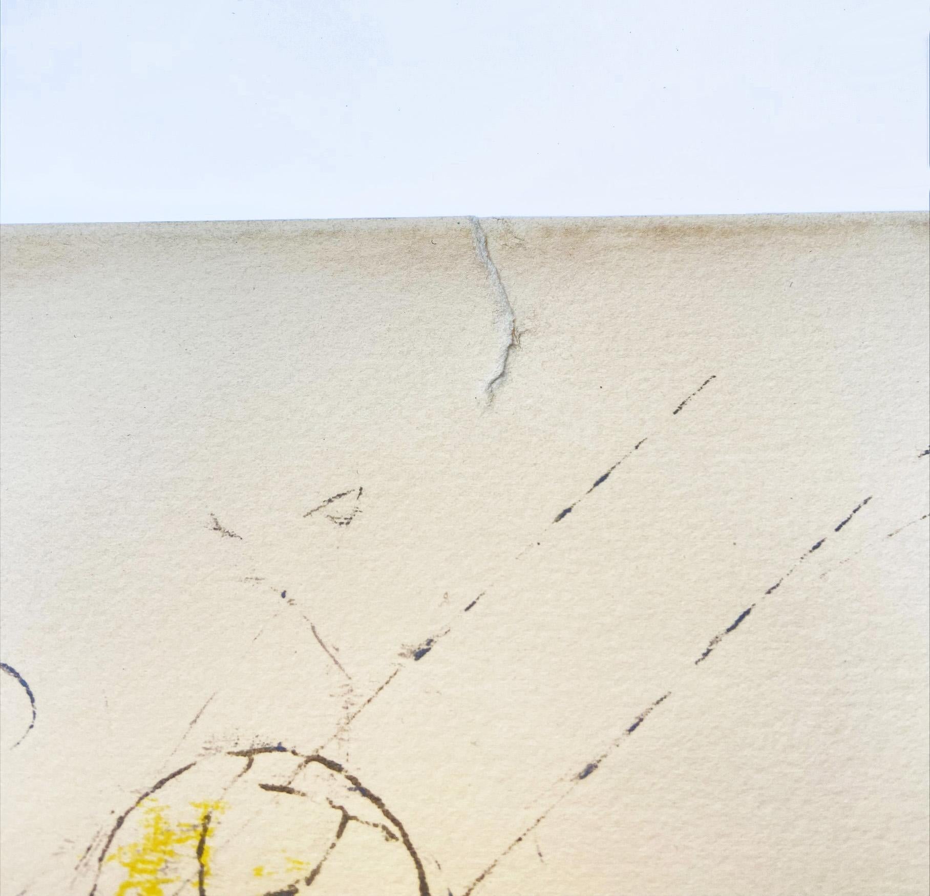 ROBERTO MATTA - Ohne Titel (Architektur)
Lithographie signiert und nummeriert auf 125
1969
Déchirure sur le haut de l'œuvre 
75,5x56
490€