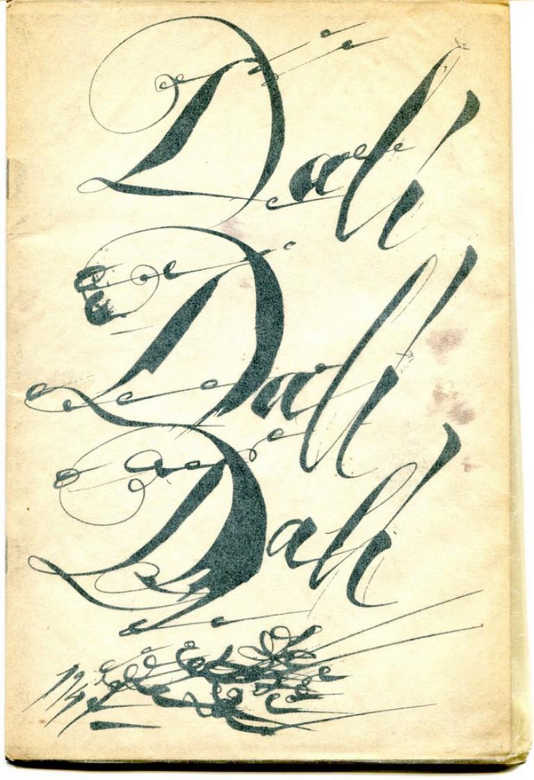 Dal - Neue Gemälde von Salvador Dal - Vintag-Katalog 1947 – Art von Salvador Dalí
