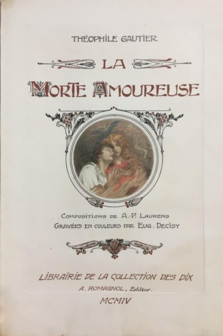 La Morte Amoureuse - Art by Théophile Gautier