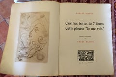 C'est les bottes de 7 lieues cette phrase ""je me vois"" - 1920er Jahre - Andr Masson