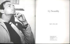 Cy Twombly - Catalog - 1986 - Contemporary