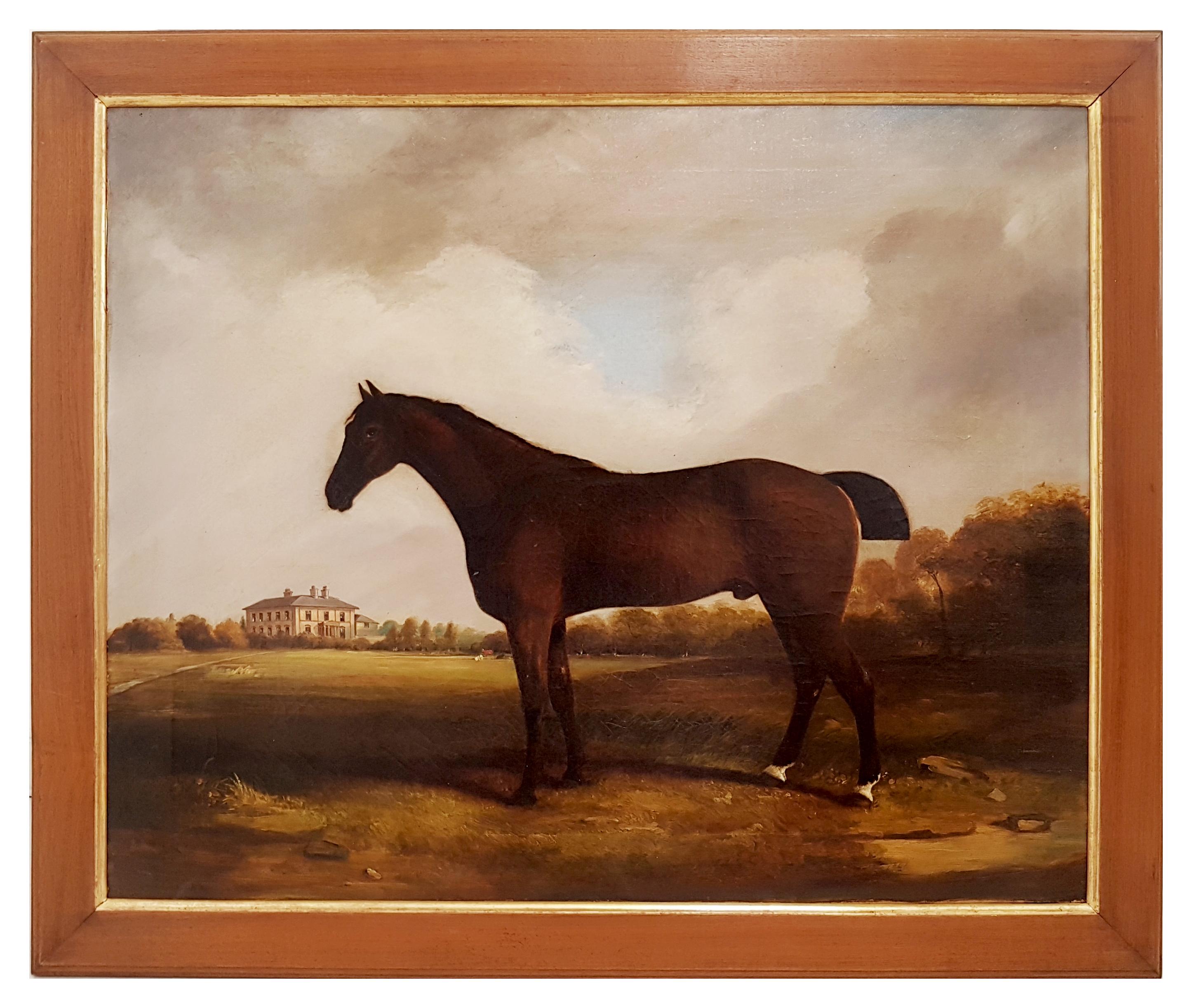 thoroughbred horse painting
