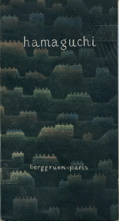 Hamaguchi - Rare Catalogue of Exhibition at Galerie Berggruen - 1958