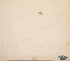 The House and the Garden - Watercolor and Pencil on Paper Early 20th Century