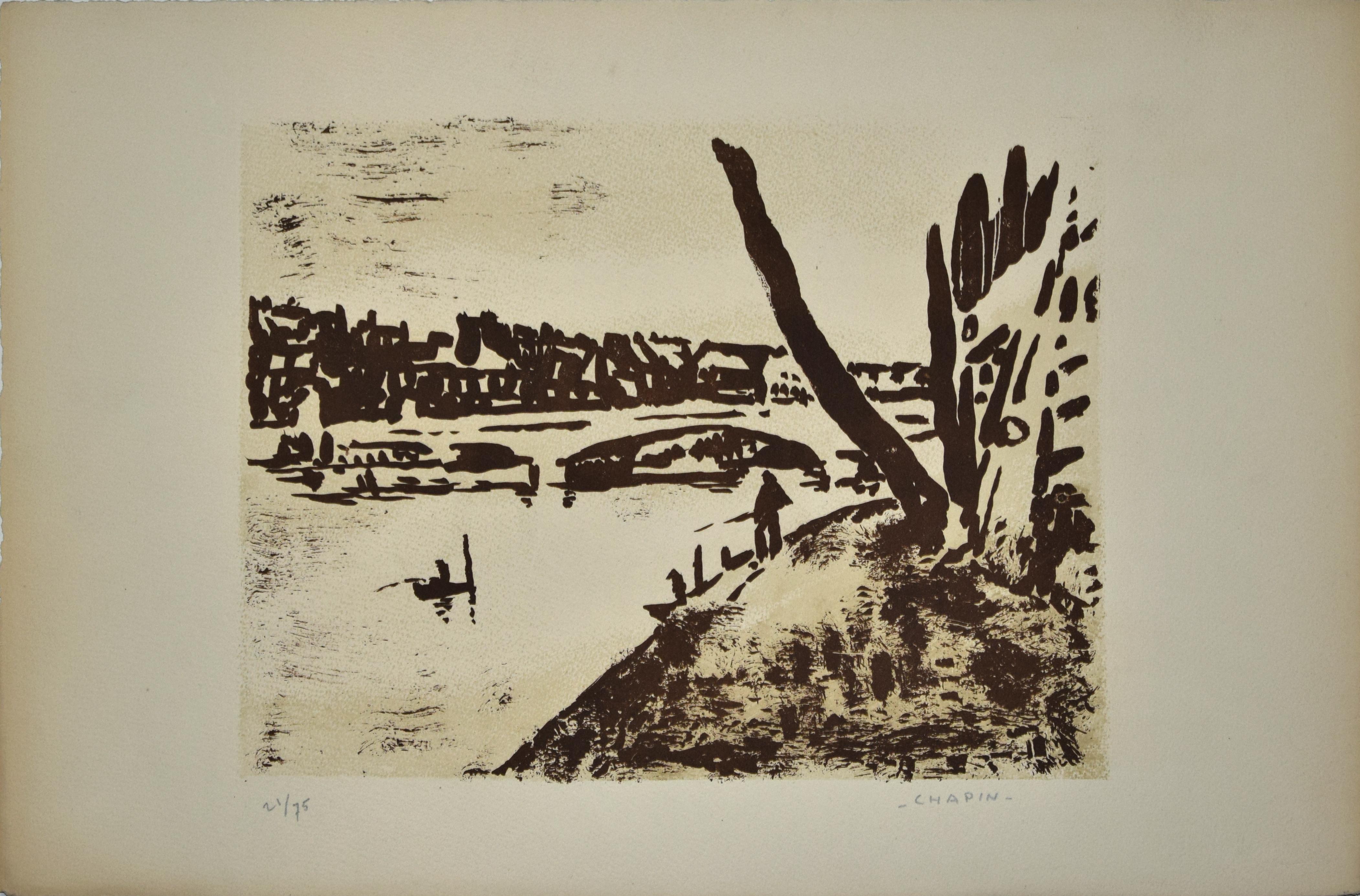 Naturaleza es una obra de arte original realizada por Jean Chapin en el siglo XX. Litografía original sobre papel. 

Firmado a mano con lápiz en la esquina inferior derecha. Numerada a lápiz en la parte inferior izquierda. Edición de 75 copias.

En