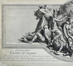 Principi Etruriae Duci - Etching by Charles Simonneau - Late 1600
