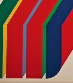 Composition - Original Silkscreen by Rodolfo Aricò - 1972