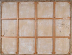 Fleurs d'eau - Huile sur toile originale de Giancarlo Limoni - 1984