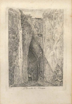 The Ear of Dionysus - Original Etching end of 18th Century