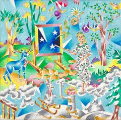 Fantasy - Acrylic on Canvas by Gabriele Turola - 2005