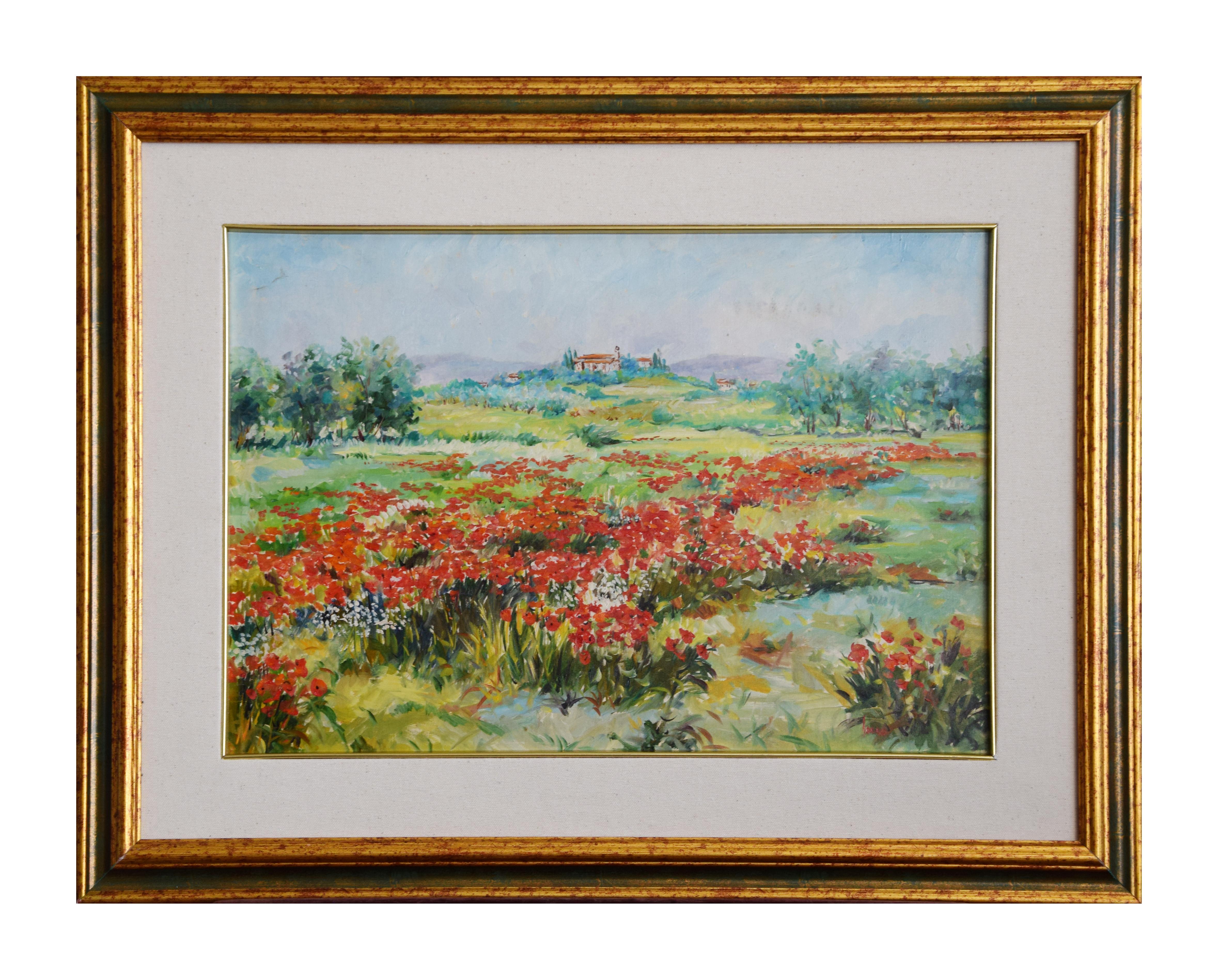L'Abbazia is a beautiful oil painting on canvas realized by the Italian contemporary artist Luciano Sacco. Including frame (53 x 68 cm). Hand-signed by the artist on the lower right.

Reference: Luciano Sacco, I colori della natura, Casa D'Arte