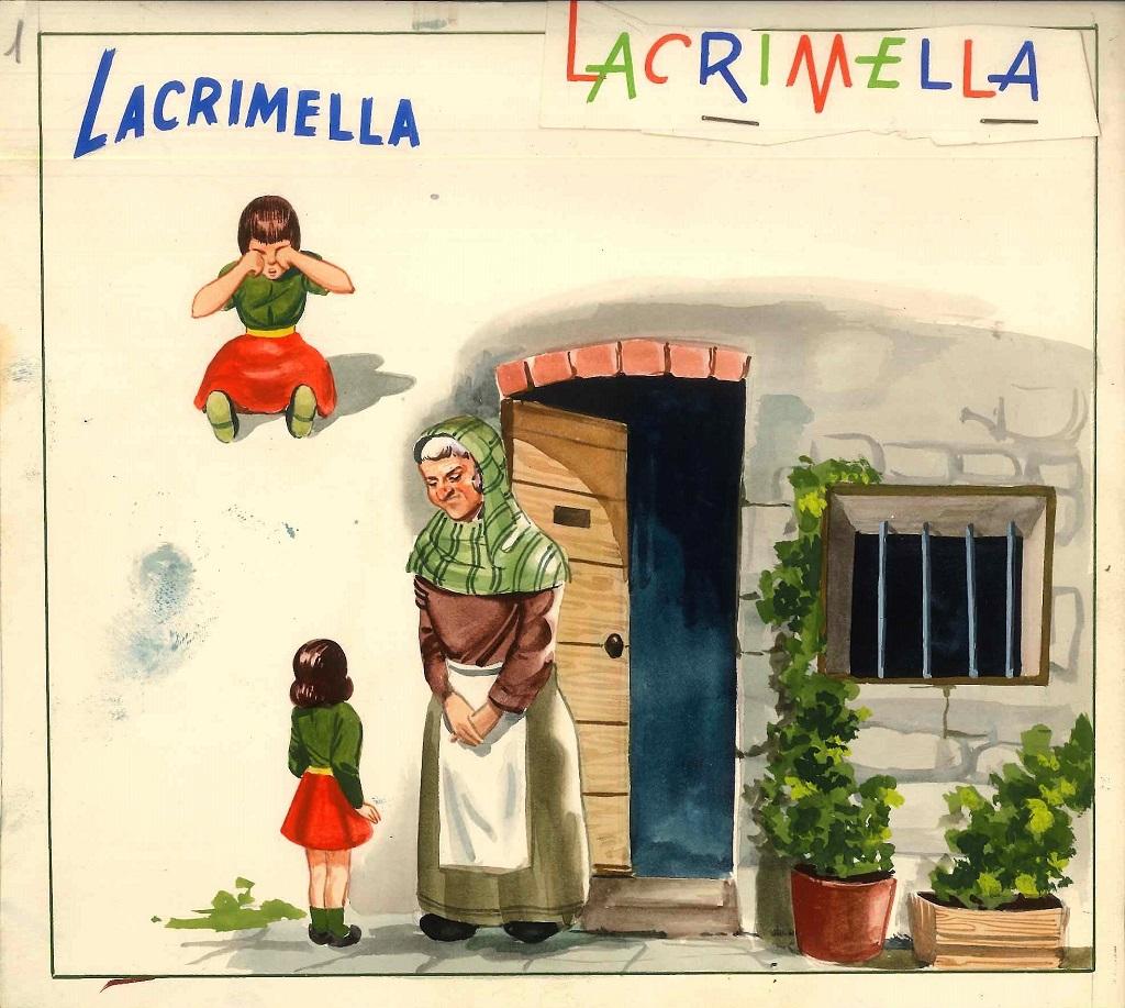 Lacrimella - Original Illustrate tale by Italo Orsi - 1930s For Sale 3