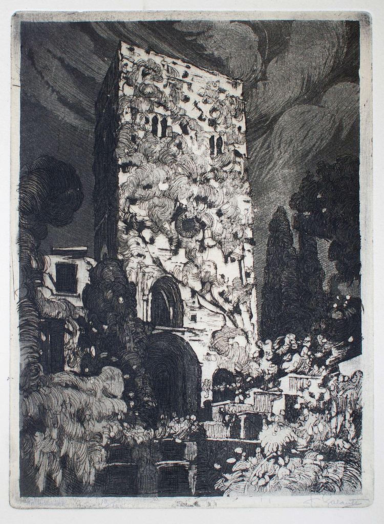 Faszinierende Ansicht von Ravello (Amalfiküste) von Nicola Galante.
Es wurde in einer Auflage von 100 Exemplaren veröffentlicht und ist unten rechts vom Künstler handsigniert.

Dieses Kunstwerk wird aus Italien verschickt. Nach geltendem Recht ist