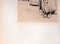 Galizischer Buchstabe . Ätzung von Erich Wolsfeld - 1915