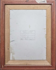 Portrait - Original Acrylic Painting by Robert Carroll - 1969 ca.