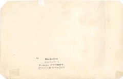 Saint-Louis - Original Pencil Drawing by Unknown French Artist 19th Century