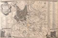 Ancient Rome - Original Etching by Giovanni Brun - 1748