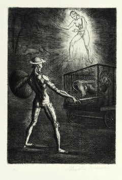 Original Print - Original Etching and Aquatint y M. Tommasi - 1970s