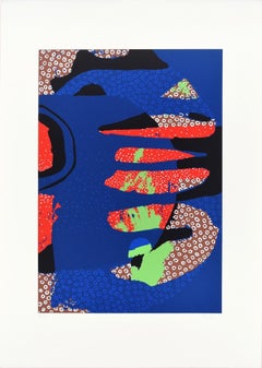 Ohne Titel - Original Siebdruck von Wladimiro Tulli - 1970er Jahre