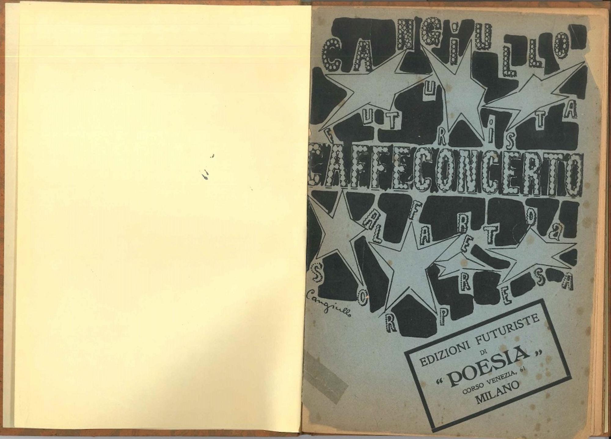 Caffè Concerto...Alfabeto a sorpresa - Rare Original Edition - 1918 - Art by Francesco Cangiullo