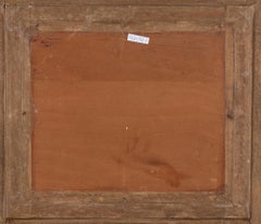 Porta Capuana - Origina Oil on Canvas by Giovanni Panza - 1950s