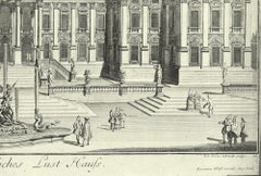 Zweytes Konigliches Lust Haufs - Original Etching After Paul Decker - Early 1700