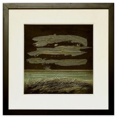 Landscape - Mixed Media by Mario Sinisca - 1960s