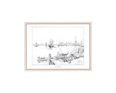 Port of New Orleans - Original Lithograph by J.H. Tringham - 1890