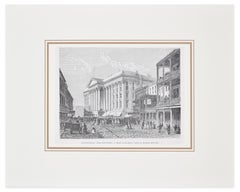 Hotel Saint-Charles - Original Woodcut Print by A. Deroy - 1880