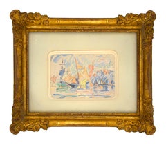 Landschaftszeichnungen und Aquarelle
