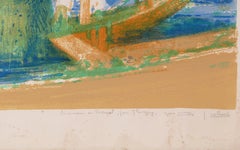 Souvenir of Portugal - Lithograph on Paper by P. Collomb - 1970s