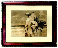 The Rider - Lithograph - Early 20th Century
