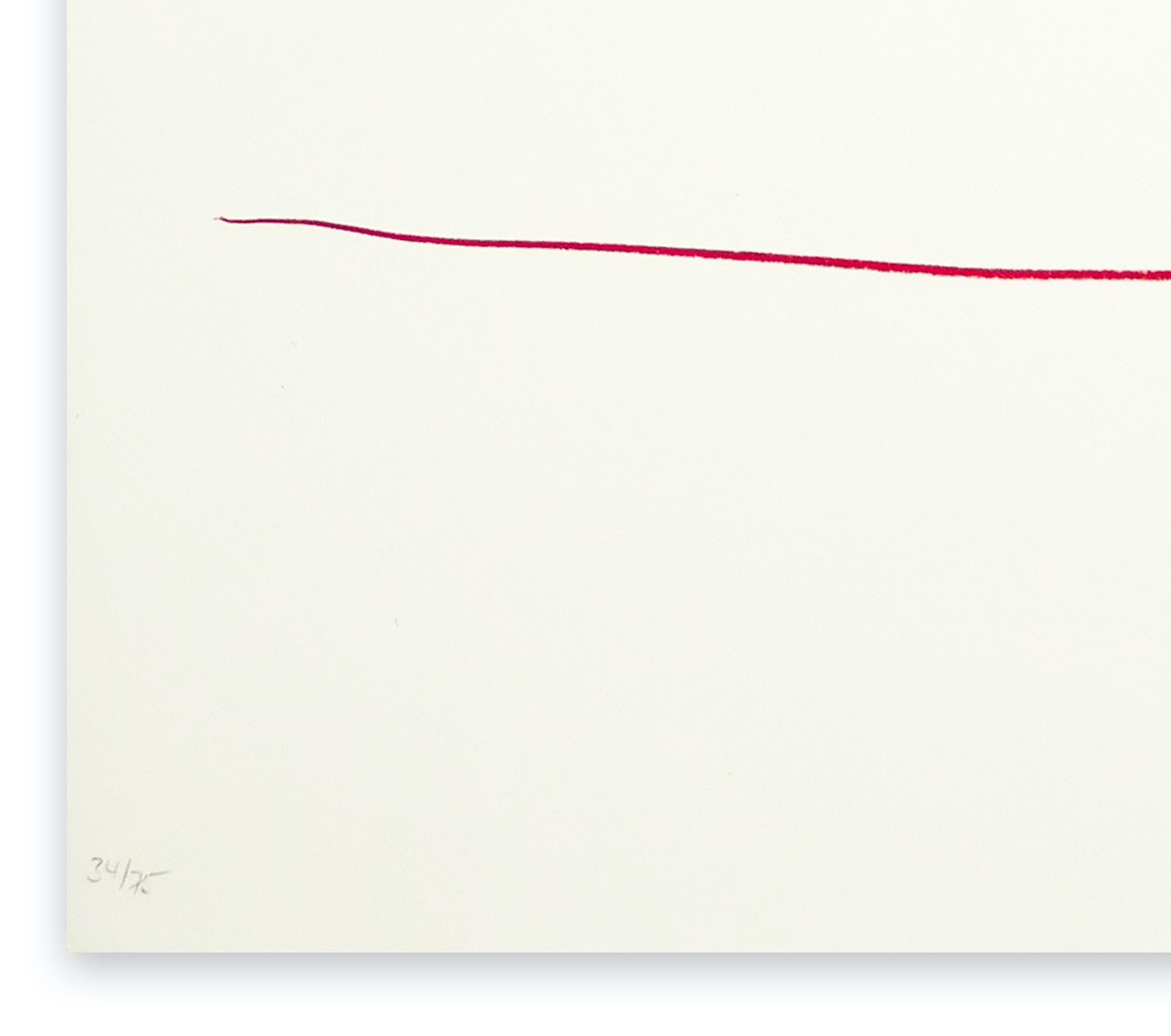 Senza titolo - Litografia di Aki Kuroda - Anni '80 in vendita 1