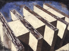 Senza titolo - Inchiostro originale di China e acquerello su carta - 2002