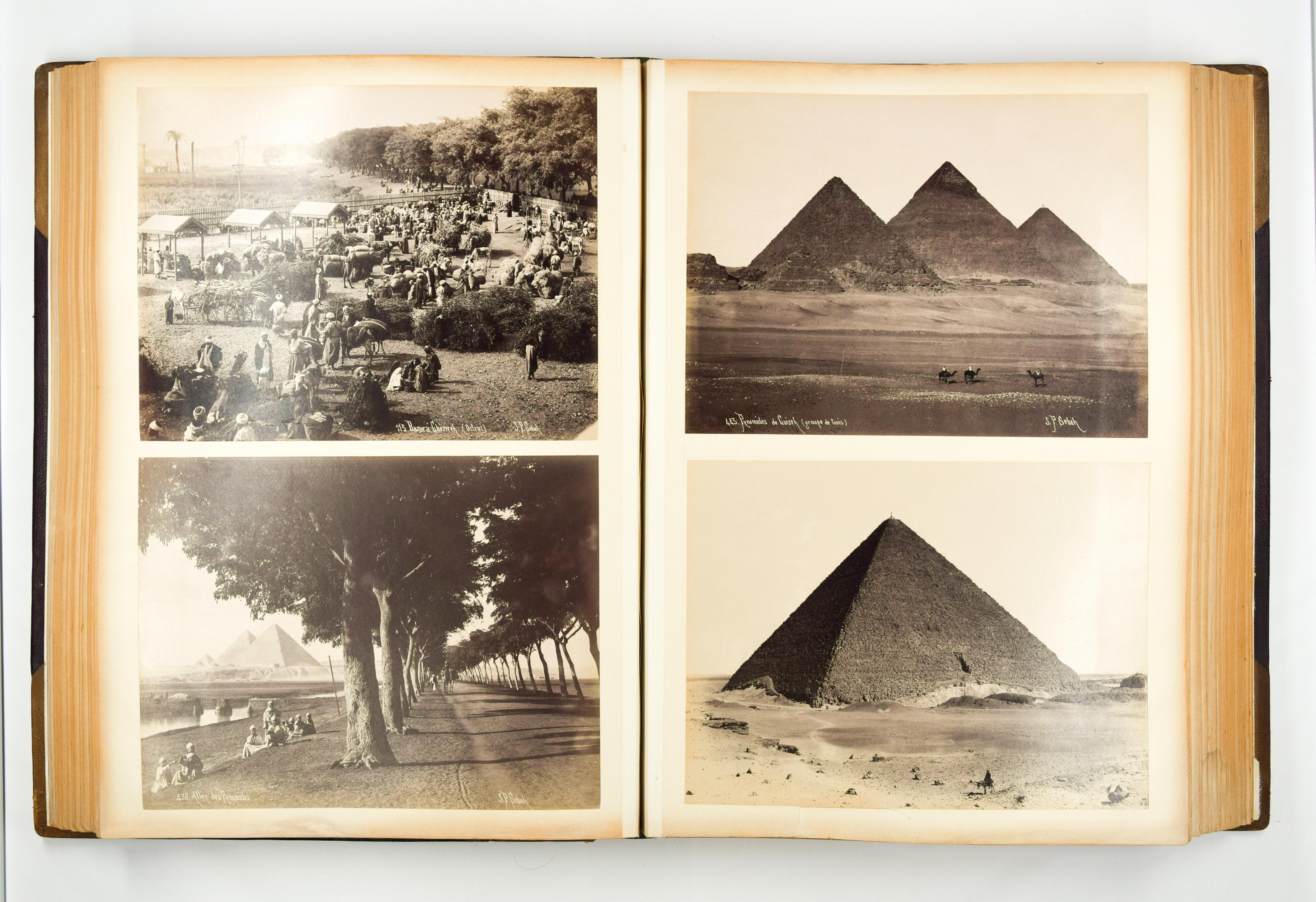 Precious Orientalist Photographic Album, by Sébah Studio and A. Beato 1