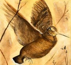 The Woodcock - Oil on Board by Mirtilla Durante - 2000s