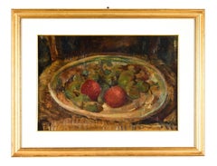 Naturaleza muerta - Óleo sobre tabla de Guido Peyron - Años 50