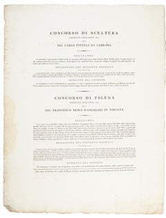 Alceo and Sappho in Elysium - Etching by Francesco Nenci - 1805