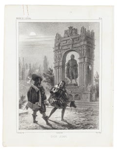 Don Juan - Lithographie - Milieu du XIXe siècle