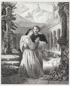 Le Favorite by Gaetano Donizetti - Lithograph - Mid 19th Century