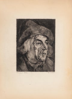 Poor Italian - Original Etching - Mid 20th Century