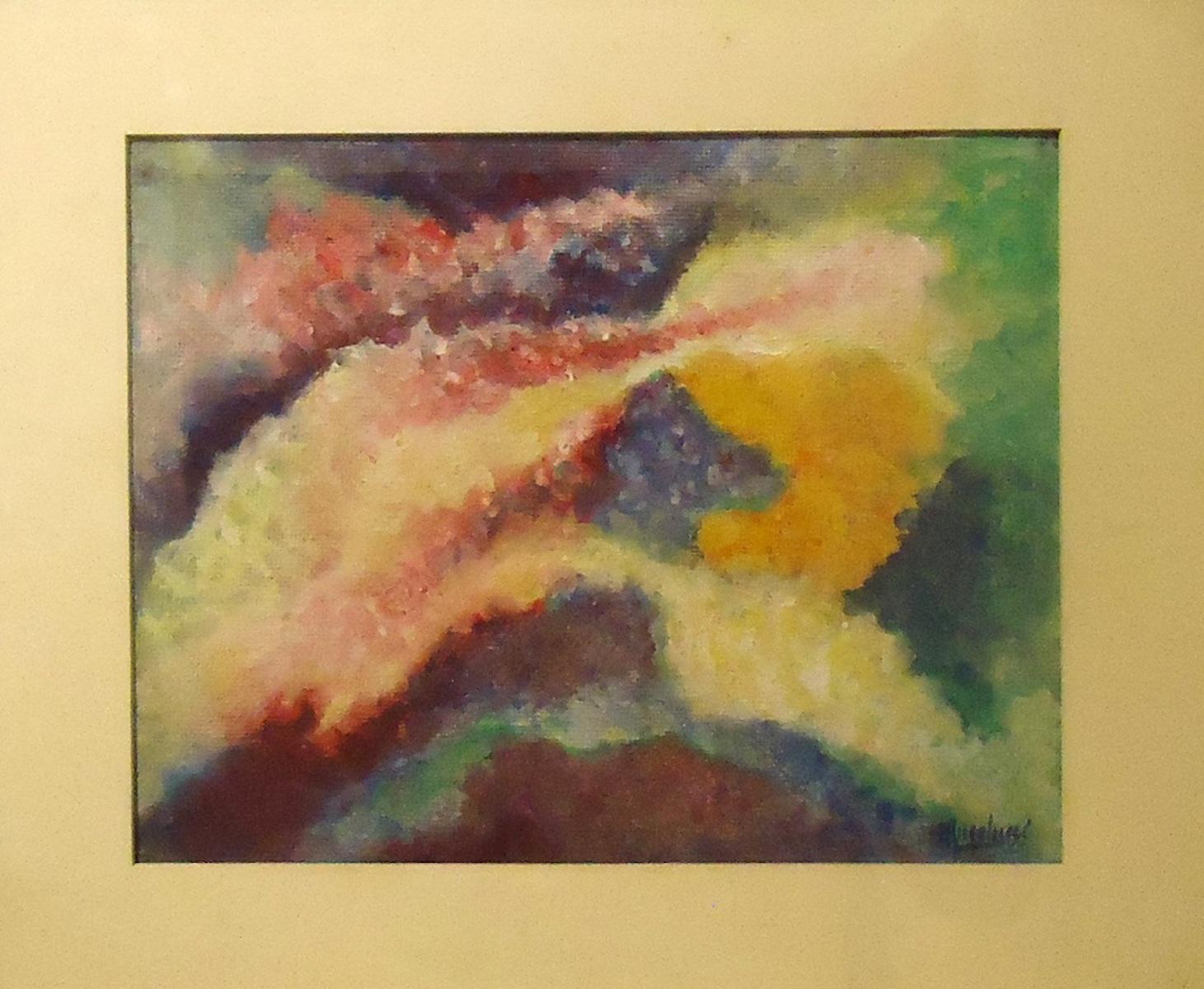 Cosmic Fantasy - Original Tempera and Pastel by Leandra Angelucci - 1936