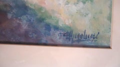 Fantasía Cósmica - Original Témpera y Pastel de Leandra Angelucci - 1936