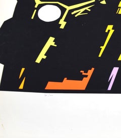 Riders - Original Screen Print by S. Simeoni - 1970s