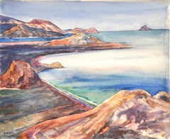 Paisaje - Dibujo original - Años 60