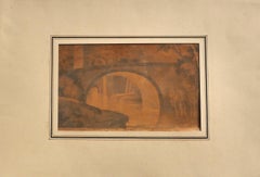 Antique The Bridge - Etching - 1745