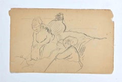 Ritratti - Disegno originale di Charles Filiger - Fine del XIX secolo