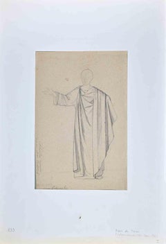 Revenge - Original Drawing by Abel de Pujol - Mid-19th Century