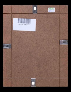 Black Flower - Original Charcoal and Watercolor by Mario Surbone - 1987