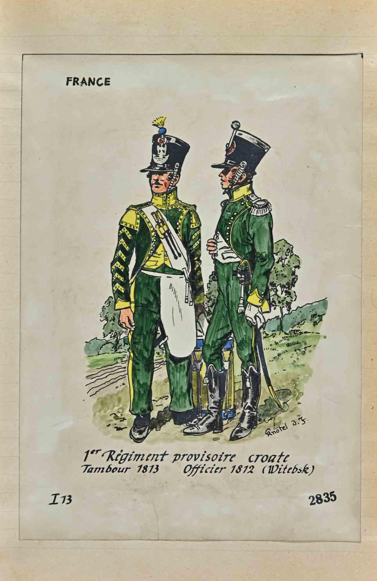 regiment drawing